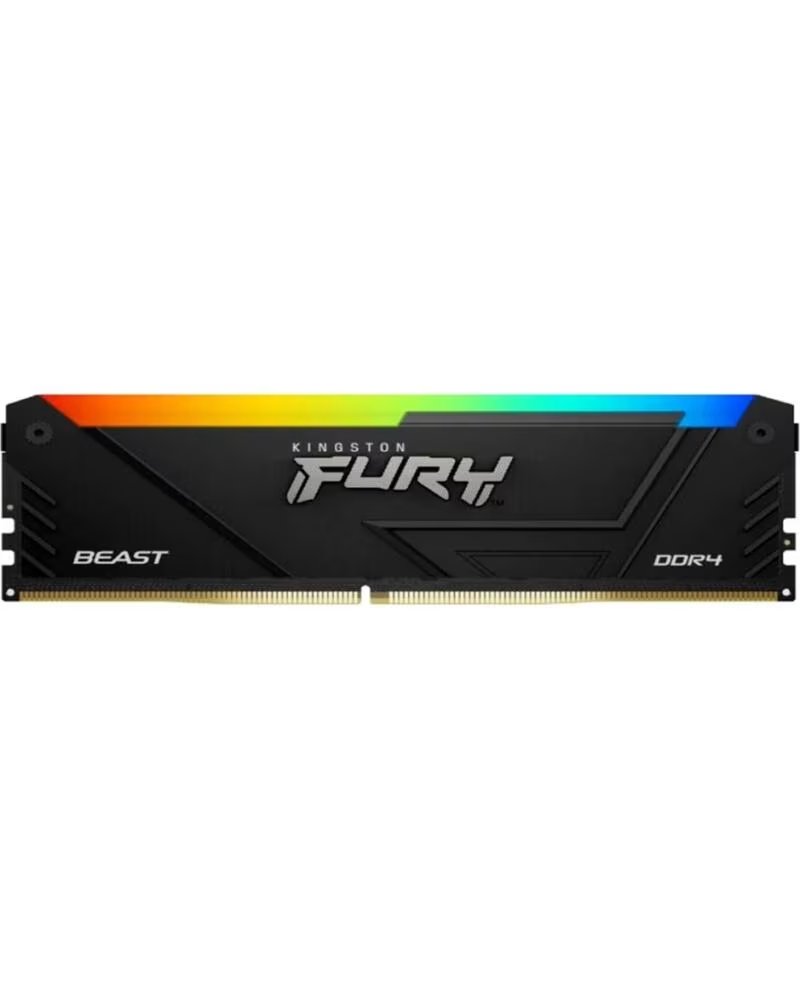KINGSTON Memoria ram fury beast rgb ddr4 3200mhz 16gb cl17