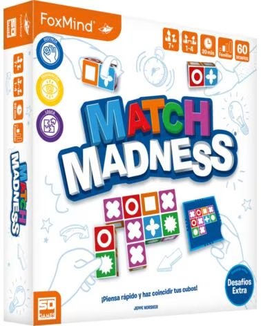 SD GAMES Juego de mesa match madness 2a edicion