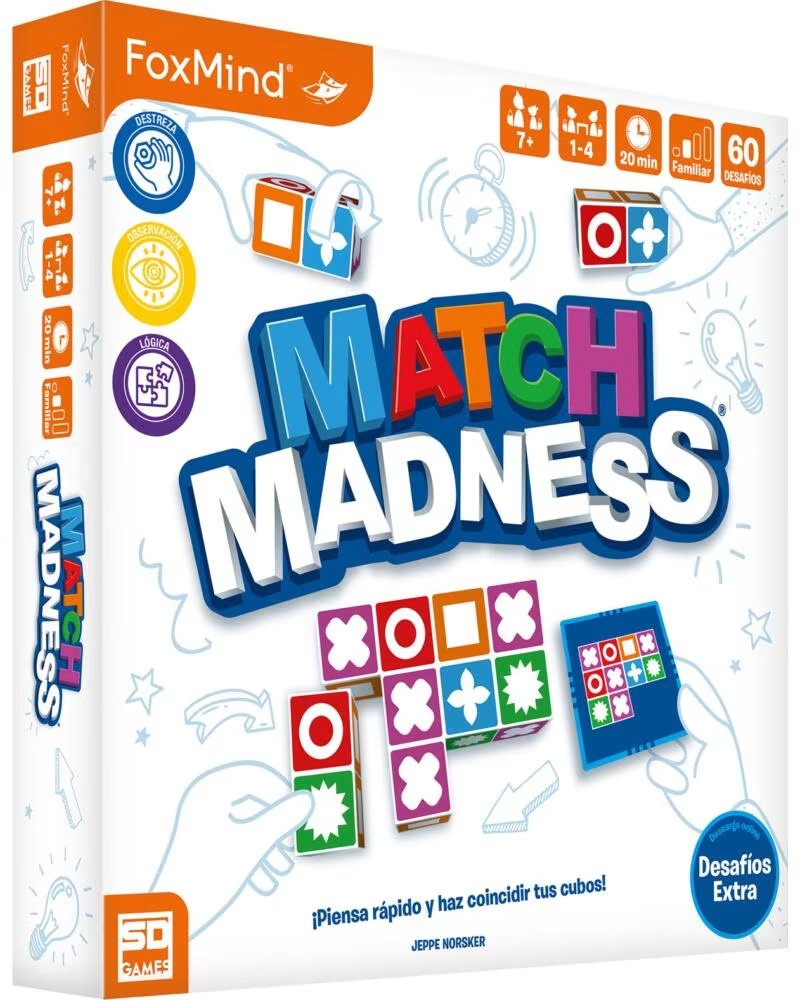 SD GAMES Juego de mesa match madness 2a edicion