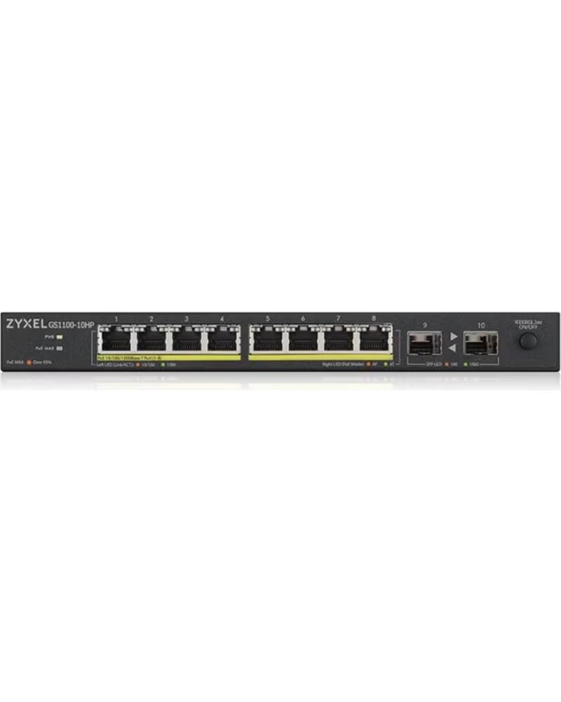 ZYXEL Switch 10 puertos gs1100 - 10hp - eu0102f