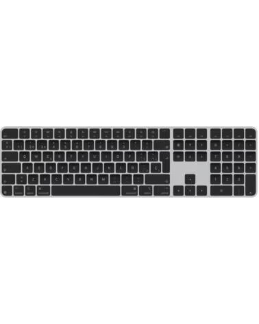 APPLE Teclado magic keyboard inalambrico touch id numerico teclas negras