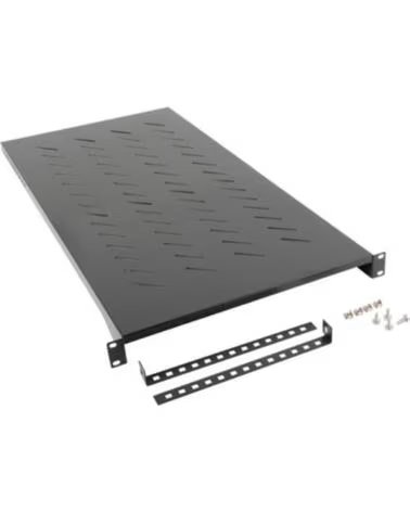 LANBERG Bandeja fija 1u 483x900mm hasta 25kg rack 19 pulgadas negro