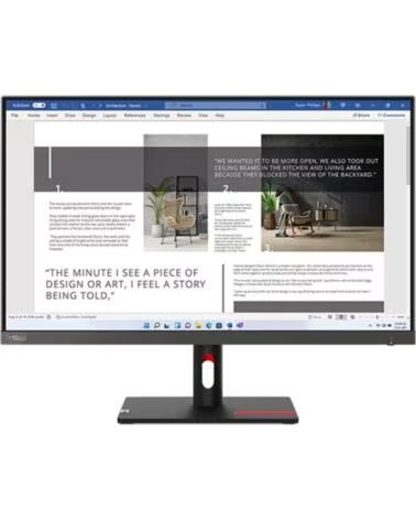 LENOVO Monitor thinkvision s27i - 30,27 pulgadas fhd 100hz