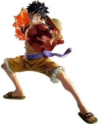 BANPRESTO ONE PIECE MAXIMATIC PLUS MONKEY D LUFFY FIGUR