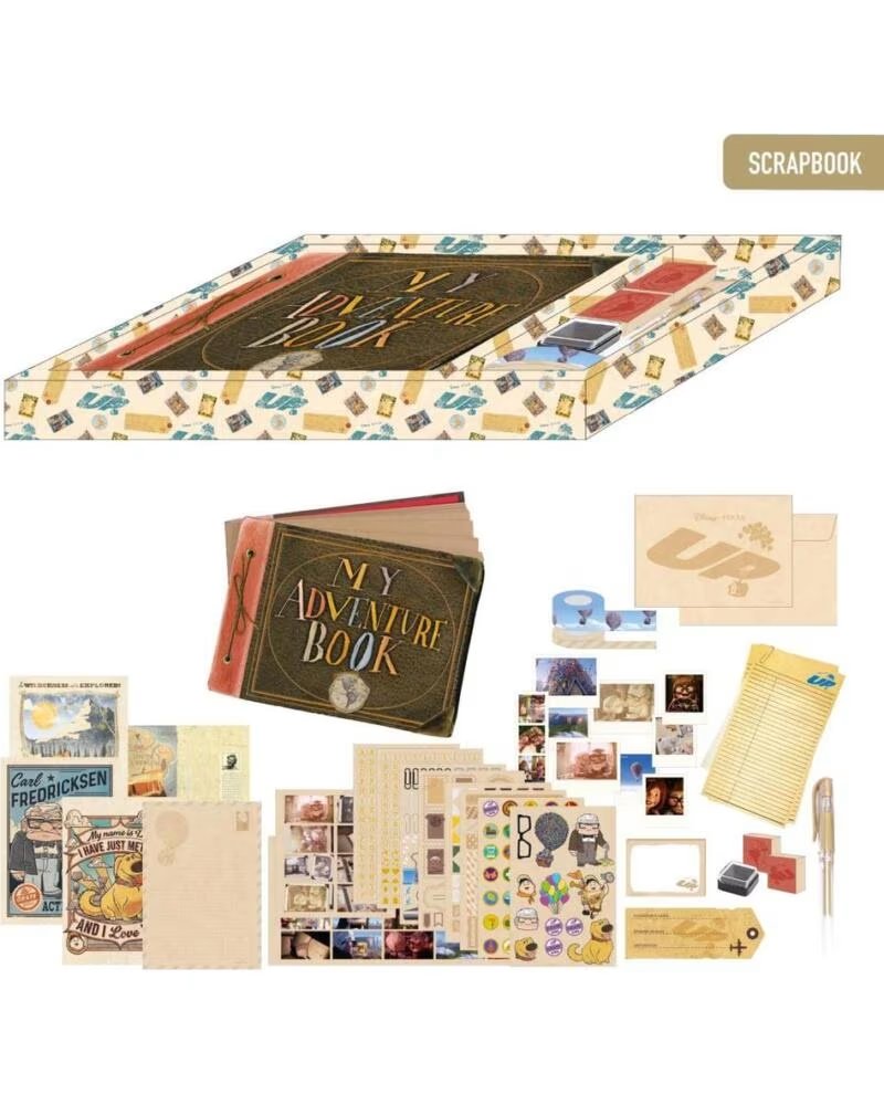 ARTESANIA CERDA Set de papeleria scrapbook pixar up