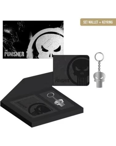 ARTESANIA CERDA Set regalo cartera punisher