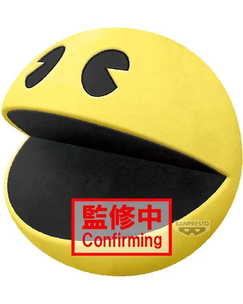 BANPRESTO PELÚCIA PAC-MAN SUPER BIG PLUSH