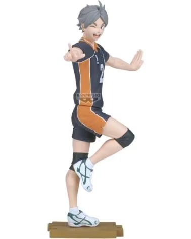 BANPRESTO FIGUR HAIKYU KOSHI SUGAWARA 14CM