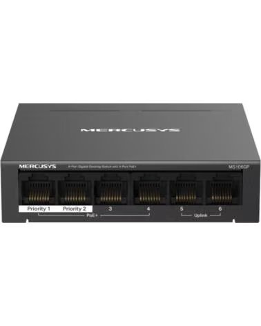 MERCUSYS Switch ms106gp 6 puertos