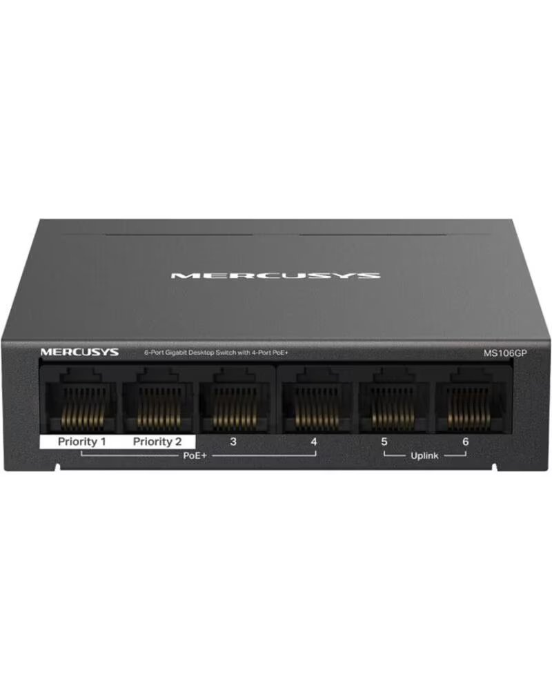 MERCUSYS Switch ms106gp 6 puertos