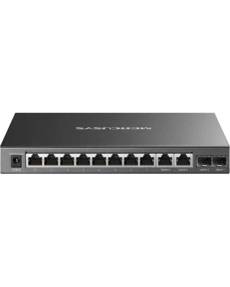 MERCUSYS SWITCH MS112GMP 12 PORTE
