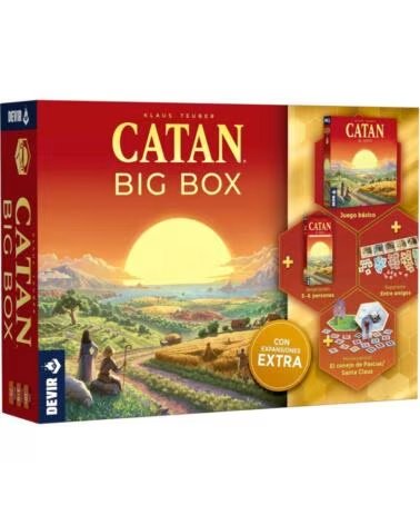 DEVIR Juego de mesa catan big box pegi 10