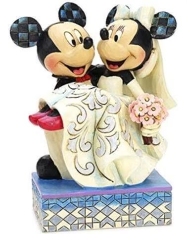 ENESCO Figura disney mickey minnie boda