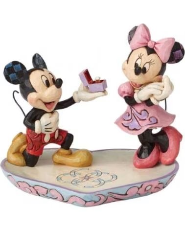 ENESCO Figura disney tradiciones mickey minnie pedida de mano