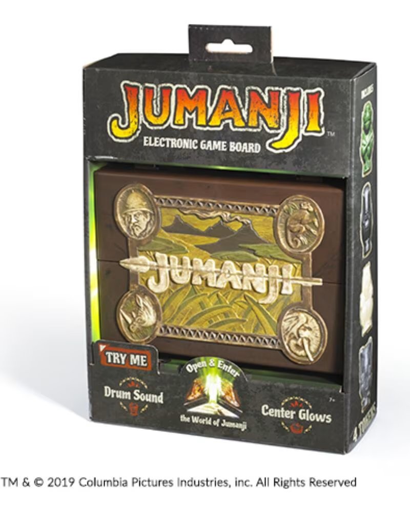 THE NOBLE COLLECTION Tablero electronico jumanji version miniatura