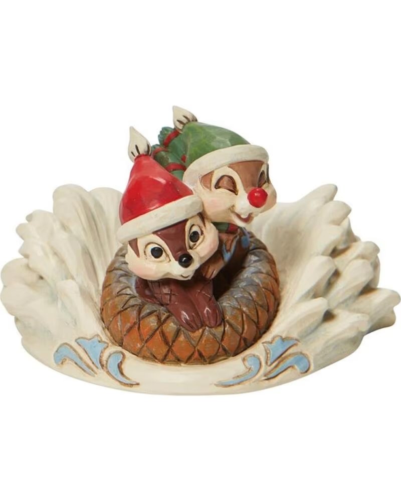 ENESCO Figura disney chip dale en trineo navideno