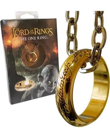 THE NOBLE COLLECTION Replica en blister el senor de los anillos anillo unico