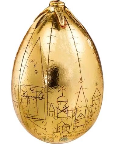 THE NOBLE COLLECTION Replica harry potter huevo de oro