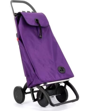 ROLSER CARRELLO PER LA SPESA PIEGHEVOLE VIOLA MULTICOLOR