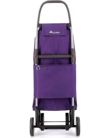 ROLSER CARRELLO PER LA SPESA PIEGHEVOLE VIOLA MULTICOLOR