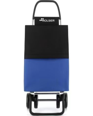 ROLSER FOLDING SHOPPING TROLLEY BLUE AND BLACK MULTICOLOR