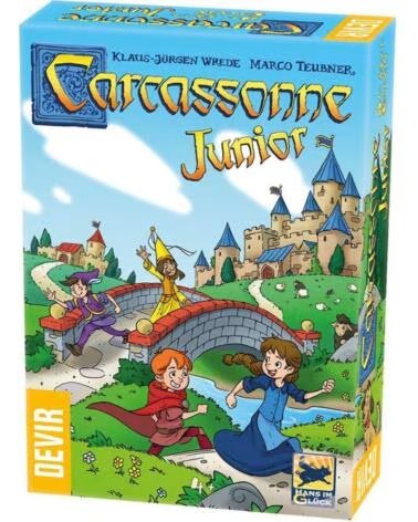 DEVIR JUEGO DE MESA CARCASSONNE JUNIOR TRILINGÜE