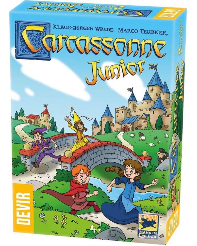 DEVIR JUEGO DE MESA CARCASSONNE JUNIOR TRILINGÜE