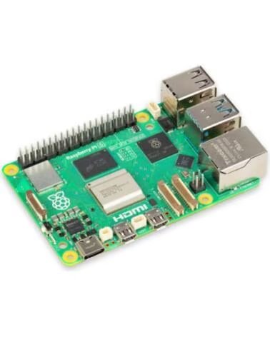 RASPBERRY pi 5 bcm2712 - arm cortex - a76 - 8gb ram - microsd - wifi - hdmi - boton de encendido