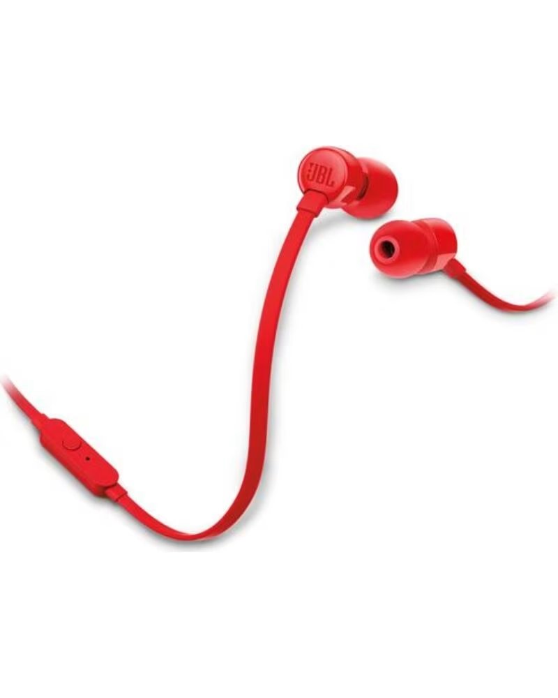 JBL Auriculares intrauditivos t160 red