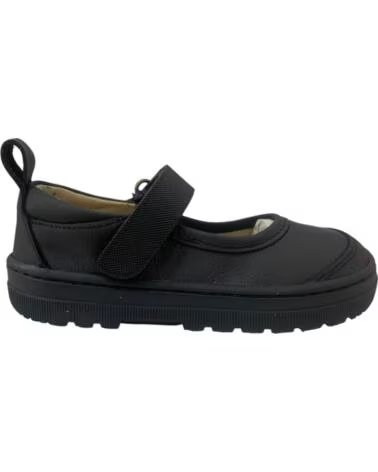 CRIOS HADAS SCARPE IN PELLE NERA PER BAMBINI NEGRO