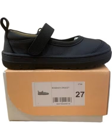 CRIOS HADAS SCARPE IN PELLE NERA PER BAMBINI NEGRO
