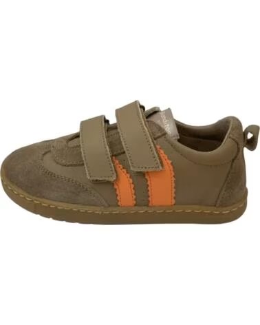 KIDS BAREFOOT SNEAKERS BLANDITOS BY CRIOS DELFIN MARRóN