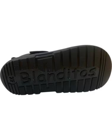 CRIOS HADAS SCARPE IN PELLE NERA PER BAMBINI NEGRO