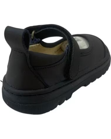 CRIOS HADAS SCARPE IN PELLE NERA PER BAMBINI NEGRO