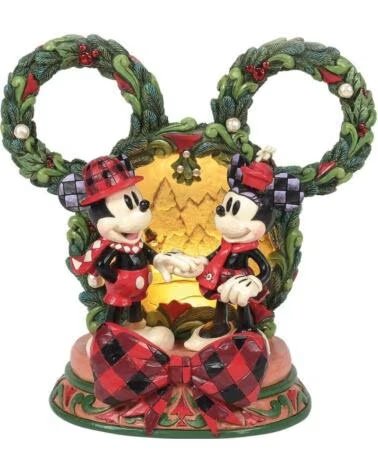 ENESCO DISNEY DIORAMA FIGUR MICKEY UND MINNIE
