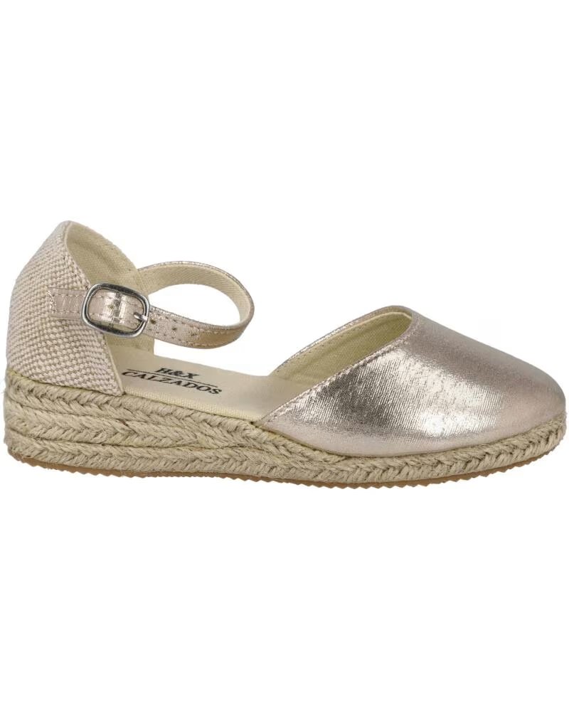 L&R SHOES ALPARGATA LR 070-314599 DORADA MUJER ORO