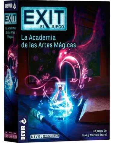 DEVIR JUEGO DE MESA EXIT LA ACADEMIA DE LAS ARTES MÁGICAS