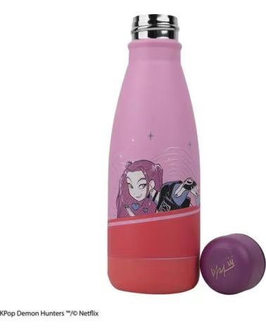 CINEREPLICAS Mini botella kpop demon hunters mira 500ml
