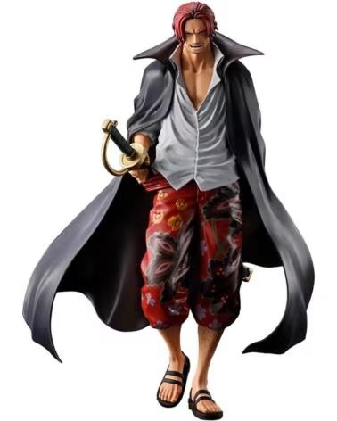 ICHIBANSHO FIGURA ONE PIECE MASTERLISE EXPIECE SHANKS RED HAIR PIRATES 21CM