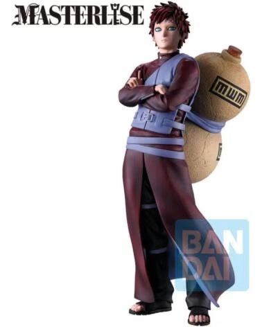 ICHIBANSHO FIGURA NARUTO MASTERLISE GAARA KAZEKAGE RESCUE ARC 24CM