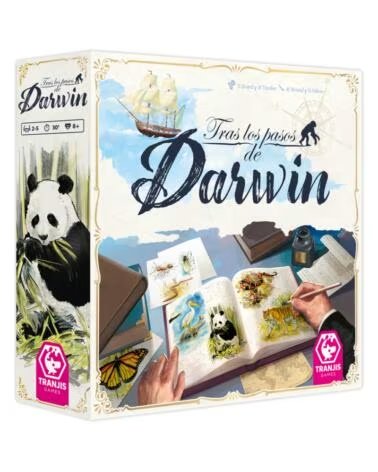 TRANJIS GAMES SL Juego de mesa tras los pasos de darwin