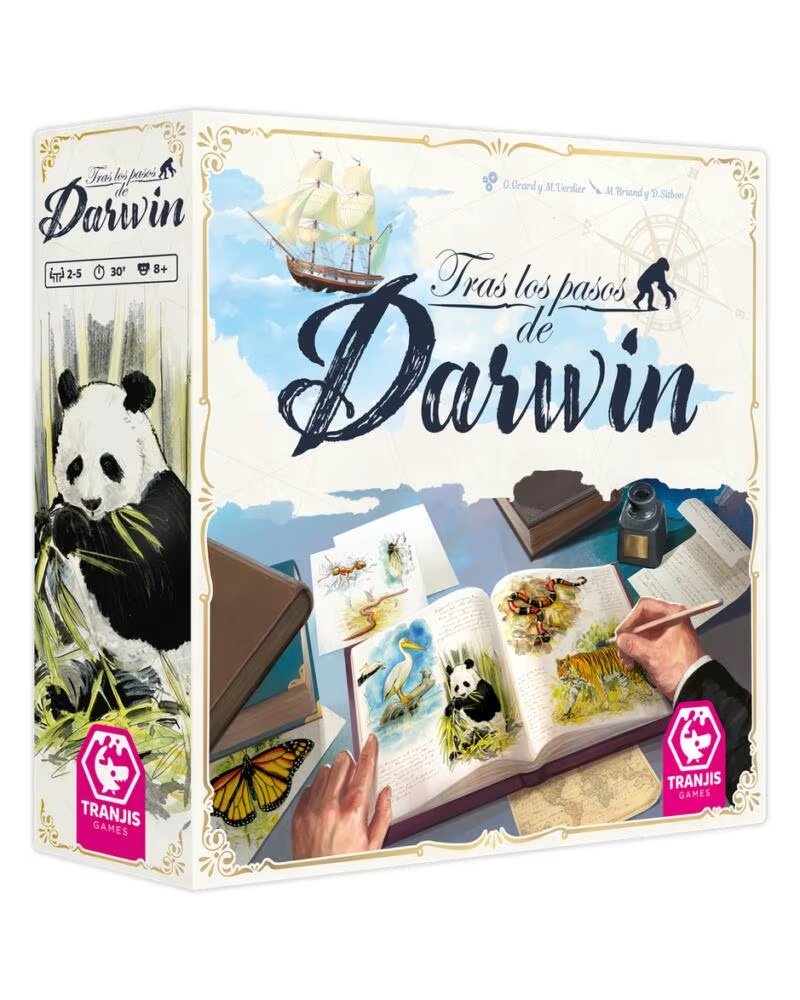 TRANJIS GAMES SL Juego de mesa tras los pasos de darwin