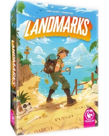 TRANJIS GAMES SL Juego de mesa landmarks