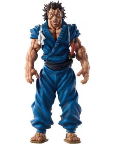 ICHIBANSHO FIGURA BAKI MASTERLISE MUSASHI MIYAMOTO GIANT HEARTBEAT 26CM