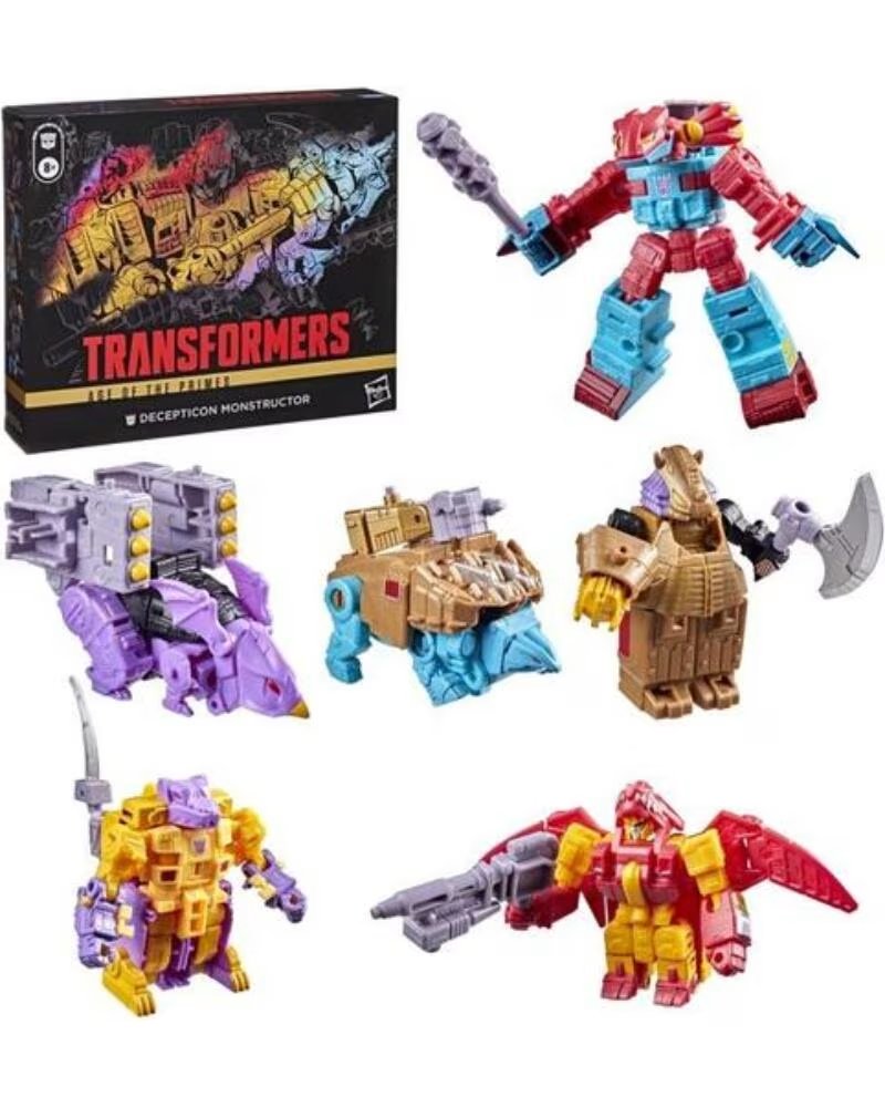 HASBRO Figuras transformers age of the prime decepticon monstructor