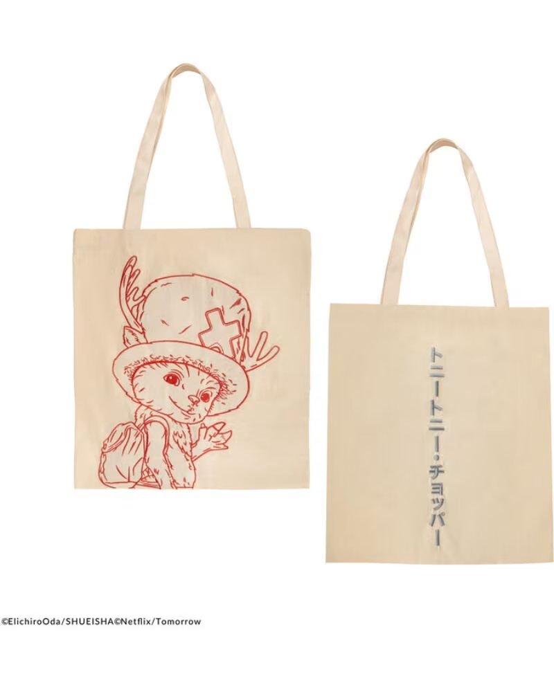 CINEREPLICAS Tote bag one piece netflix boceto de chopper