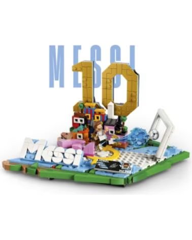 LEGO fenomenos del futbol lionel messi