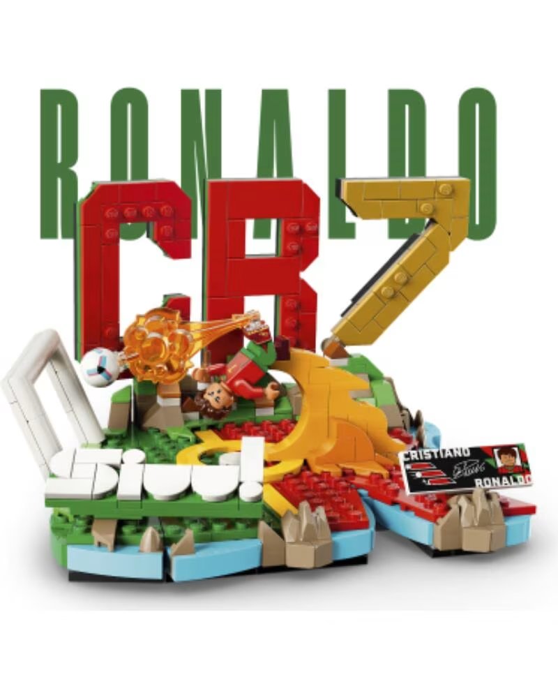 LEGO fenomenos del futbol cristiano ronaldo