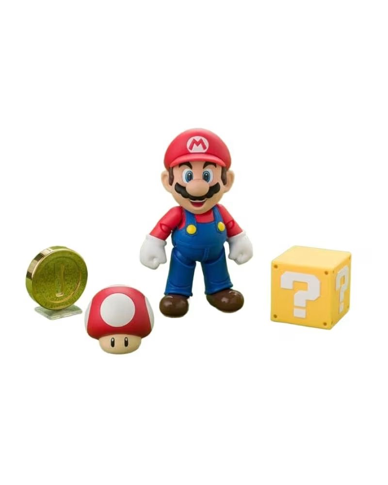 TAMASHII NATIONS SUPER MARIO FIGUR MIT ZUBEHÖR