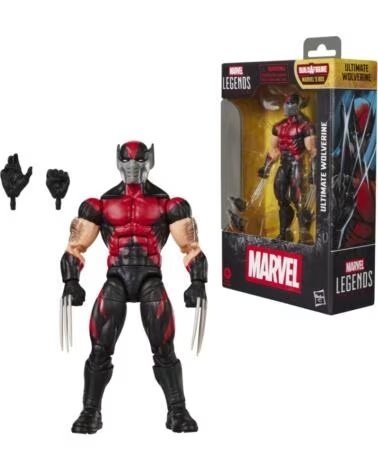 HASBRO Figura marvel legends series build a figure marvels box ultimate wolverine